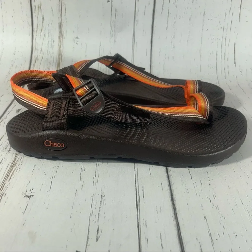 Chaco Bodhi Men’s Adjustable Strap Sandals Slides Brown Size 9